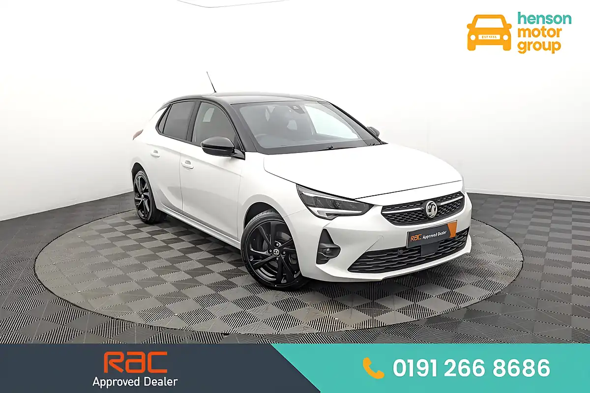 Used 2020 Vauxhall Corsa Sri Premium White - Front View