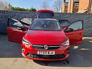 Used 2020 Vauxhall Corsa Sri Red - Interior and Exterior details 10