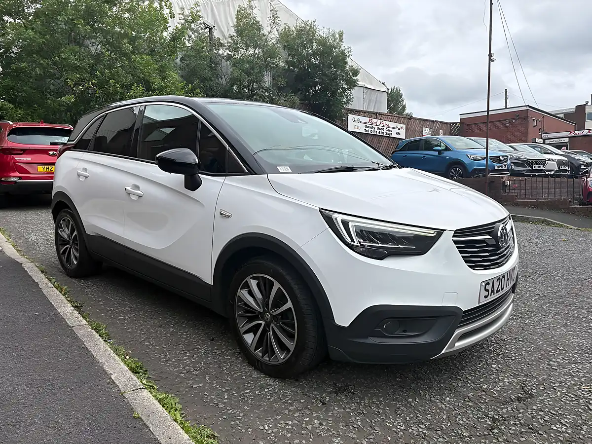 Used 2020 Vauxhall Crossland X Elite Nav White - Front View