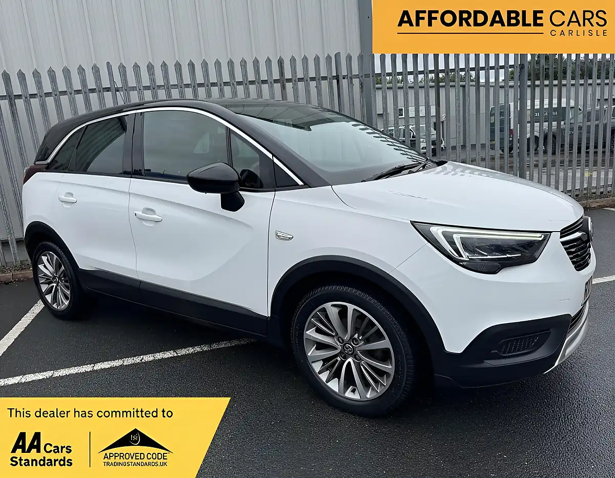 Used 2020 Vauxhall Crossland X Sri Nav White - Front View