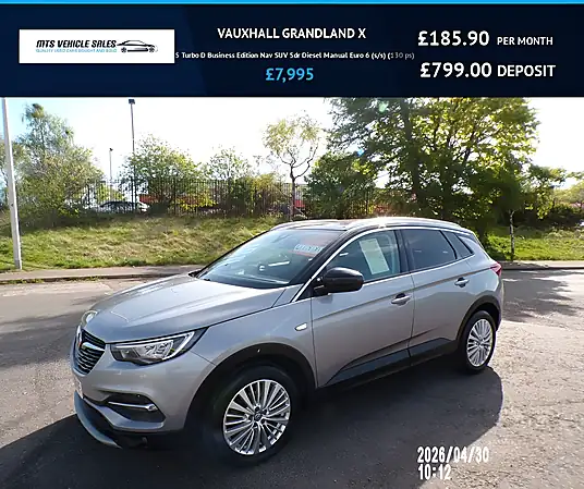 2020 Vauxhall Grandland X Business Edition