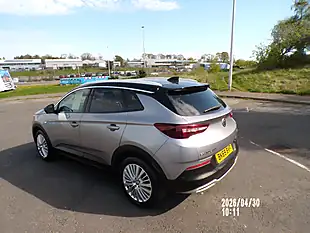 Used 2020 Vauxhall Grandland X Business Edition Grey - Interior and Exterior details 11