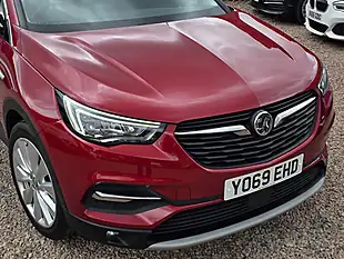Used 2020 Vauxhall Grandland X Elite Nav Dark Ruby Red Metallic - Interior and Exterior details 2