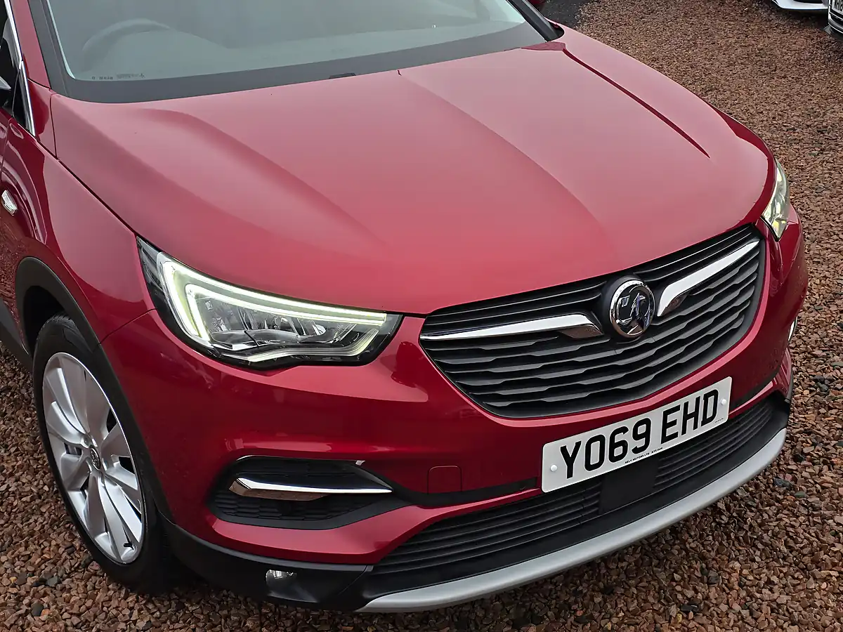 Used 2020 Vauxhall Grandland X Elite Nav Dark Ruby Red Metallic - Interior and Exterior details 2
