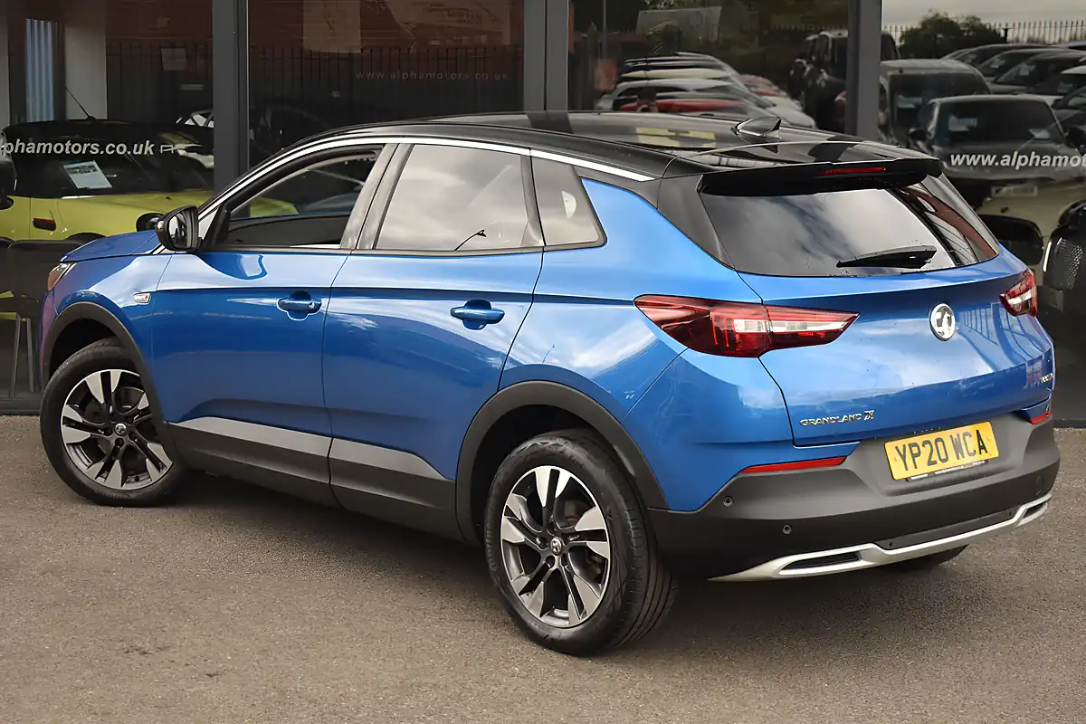Used 2020 Vauxhall Grandland X Sri Nav Topaz Blue - Interior and Exterior details 2