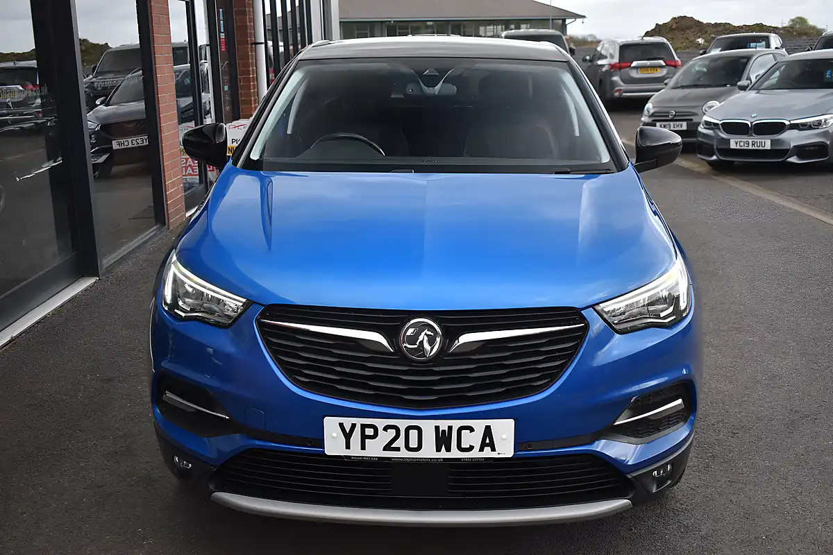 Used 2020 Vauxhall Grandland X Sri Nav Topaz Blue - Interior and Exterior details 3