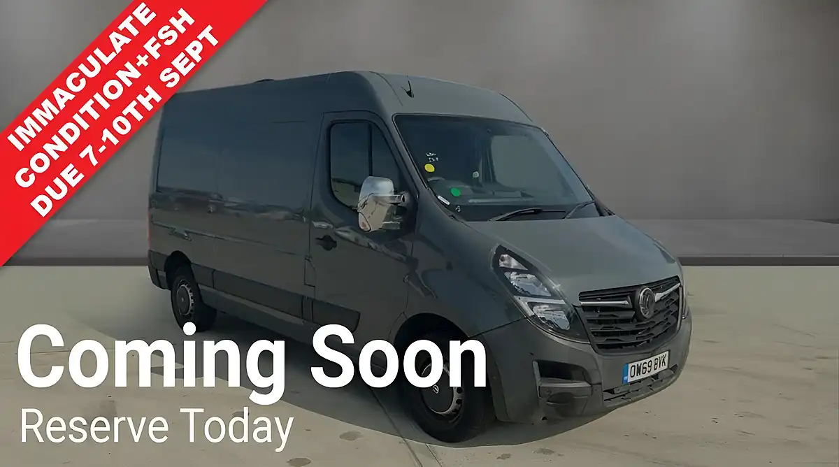 Used 2020 Vauxhall Movano 3500 Edition Nav Grey - Front View