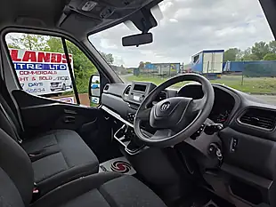 Used 2020 Vauxhall Movano L3H1 R3500 Lwb Tipper Pickup White - Interior and Exterior details 8