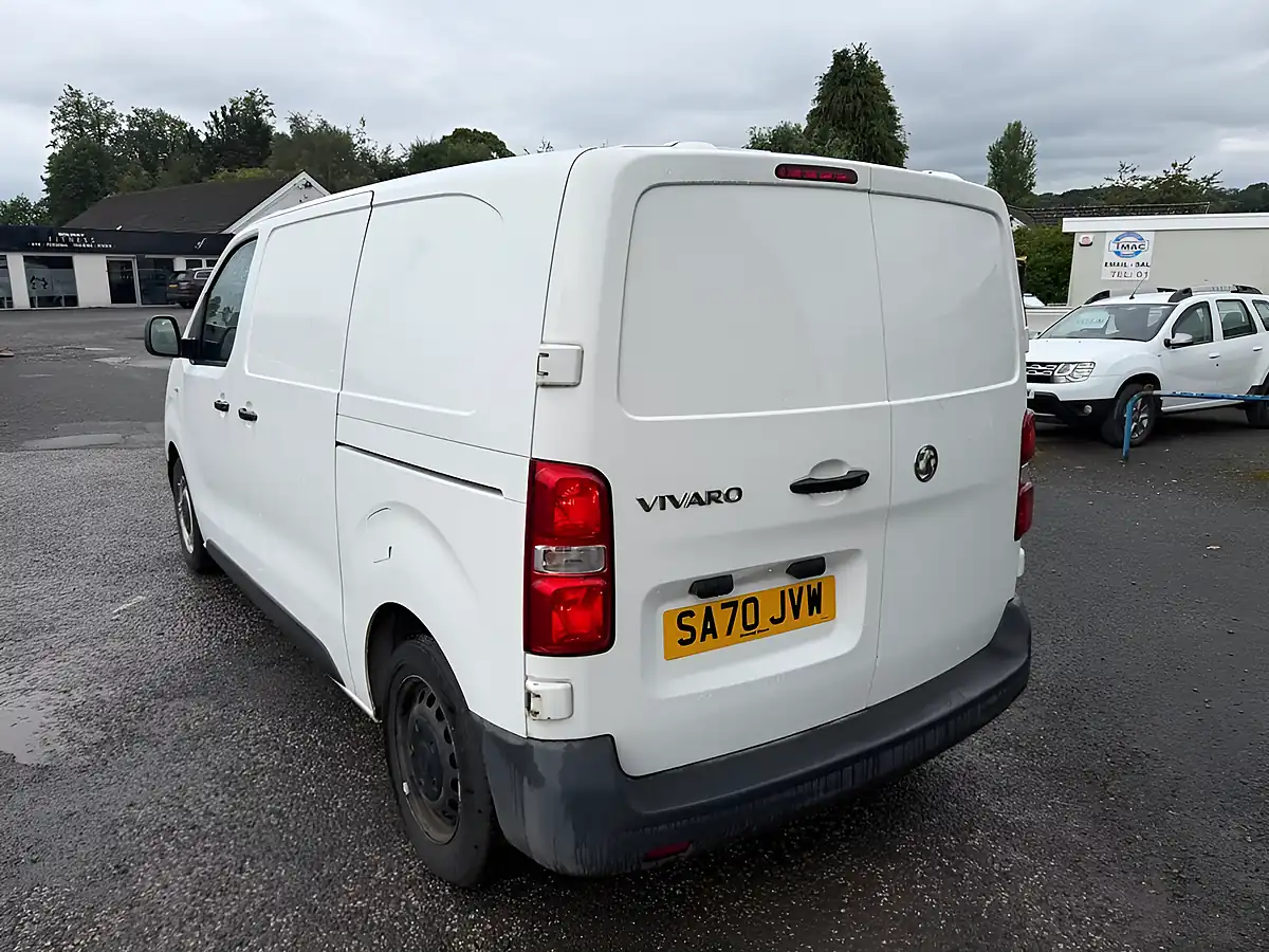 Used 2020 Vauxhall Vivaro 2700 Edition White - Interior and Exterior details 6