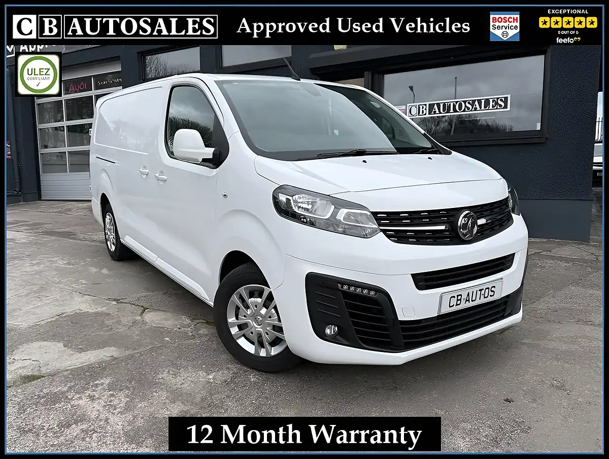 Used 2020 Vauxhall Vivaro Sportive L2 H1 White - Front View