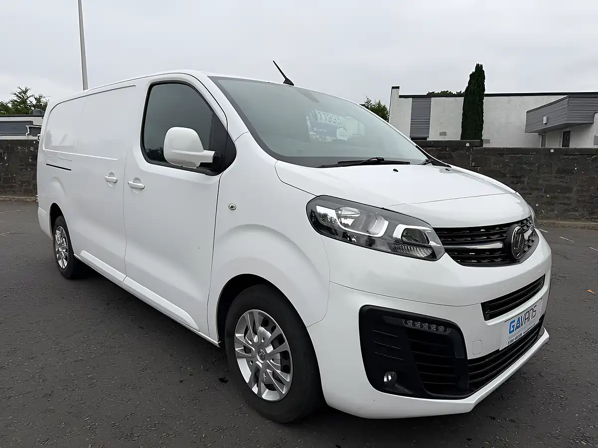 Used 2020 Vauxhall Vivaro Sportive White - Front View