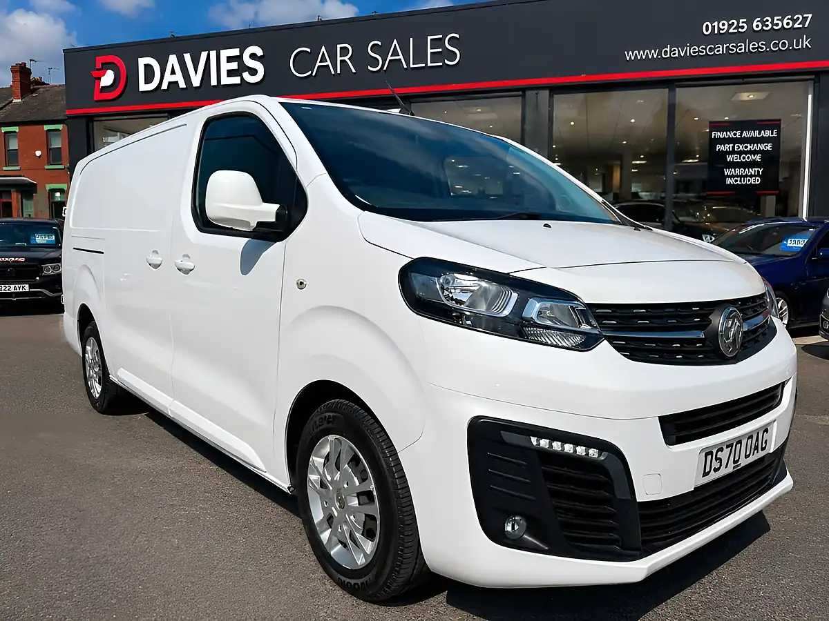 Used 2020 Vauxhall Vivaro Sportive White - Front View
