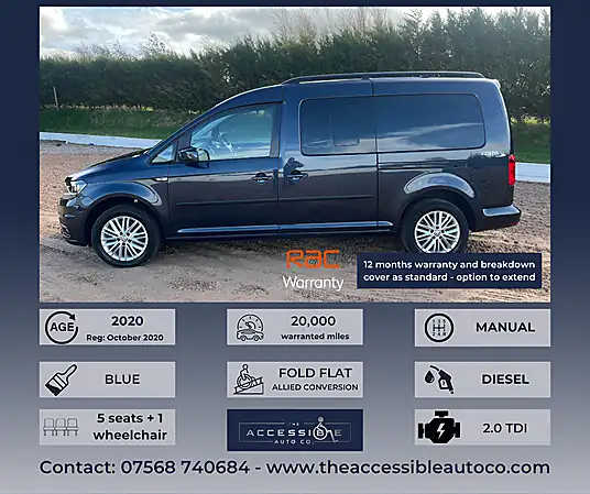 2020 Volkswagen Caddy Maxi Life 2.0 TDI