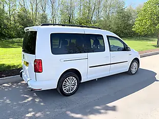 Used 2020 Volkswagen Caddy Maxi Life White - Interior and Exterior details 6