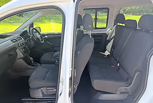 Used 2020 Volkswagen Caddy Maxi Life White - Interior and Exterior details 9
