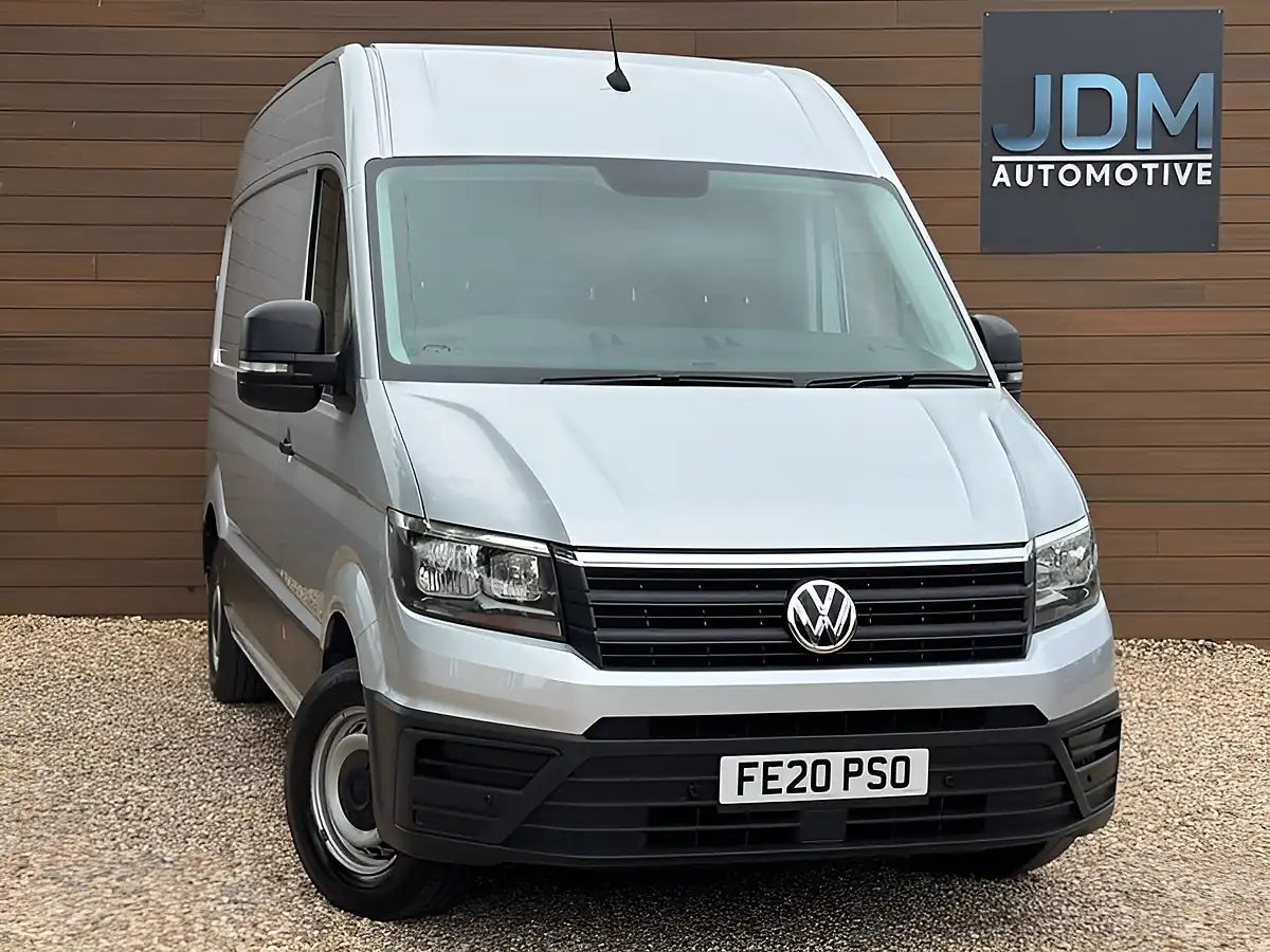 Used 2020 Volkswagen Crafter Startline Silver - Front View