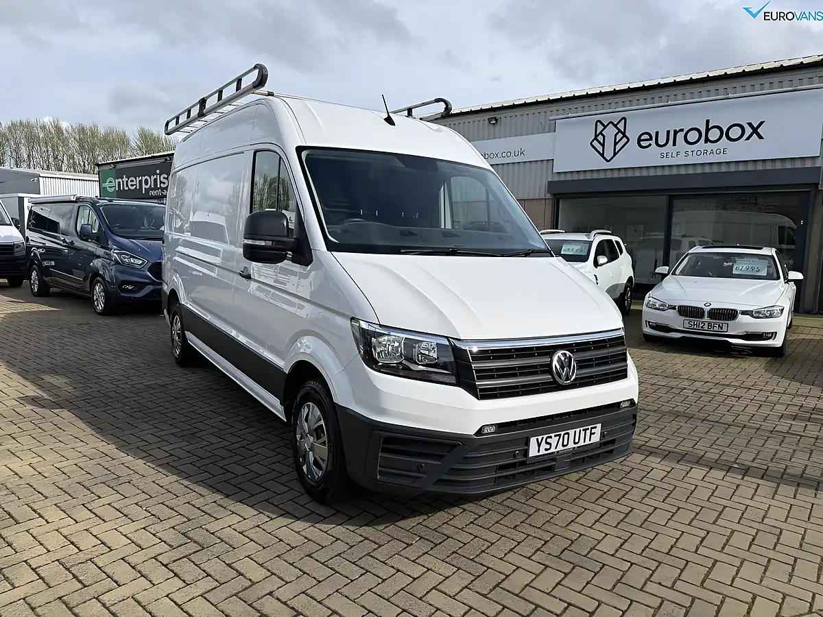 Used 2020 Volkswagen Crafter Trendline White - Front View