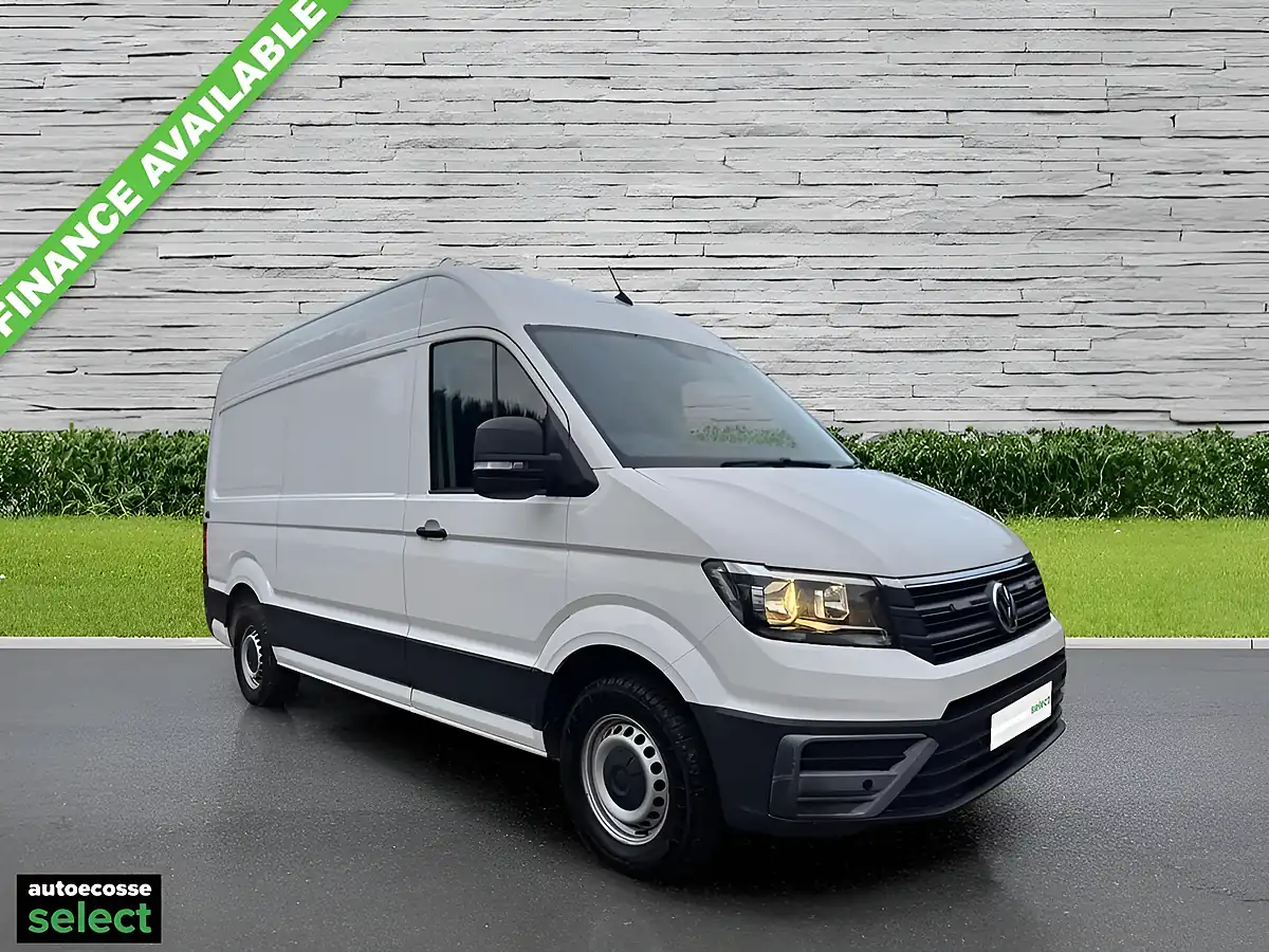 Used 2020 Volkswagen Crafter Trendline White - Front View
