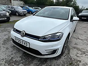 Used 2020 Volkswagen E-Golf Auto 5dr White - Interior and Exterior details 3