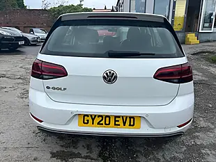 Used 2020 Volkswagen E-Golf Auto 5dr White - Interior and Exterior details 5
