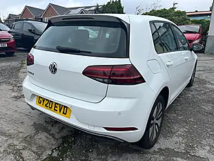Used 2020 Volkswagen E-Golf Auto 5dr White - Interior and Exterior details 6