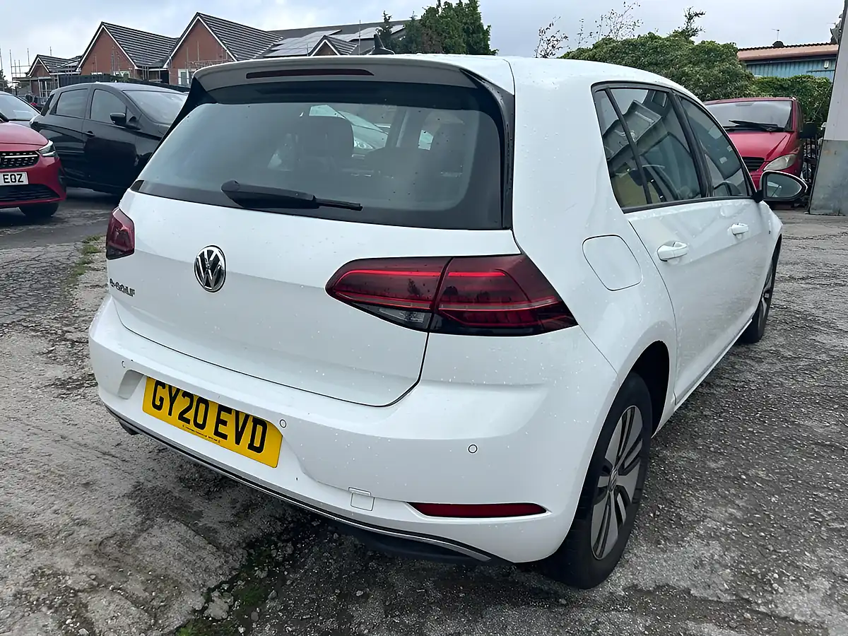 Used 2020 Volkswagen E-Golf Auto 5dr White - Interior and Exterior details 6