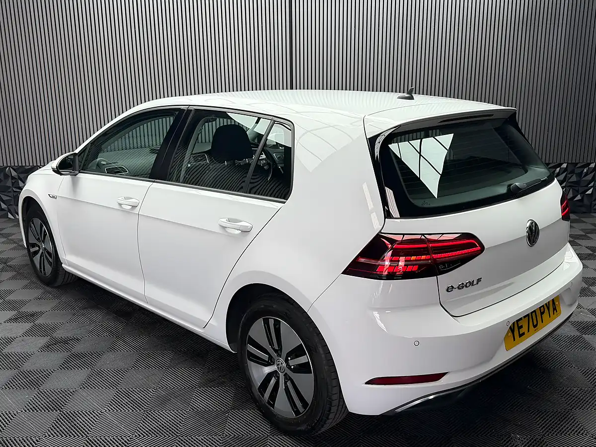 Used 2020 Volkswagen E-Golf Auto 5dr White - Interior and Exterior details 10