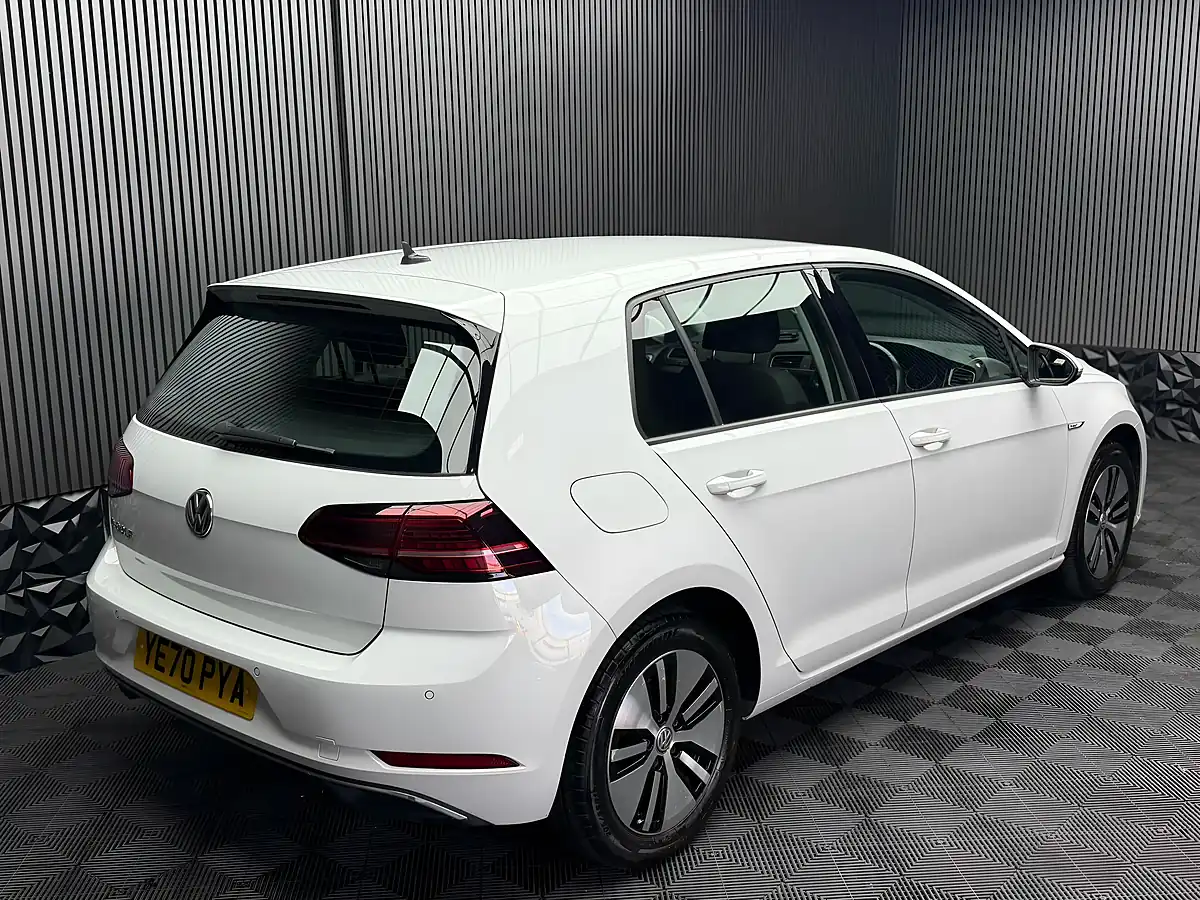Used 2020 Volkswagen E-Golf Auto 5dr White - Interior and Exterior details 11
