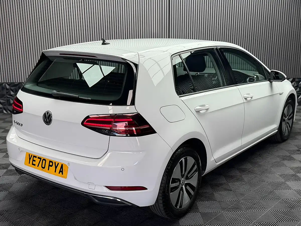 Used 2020 Volkswagen E-Golf Auto 5dr White - Interior and Exterior details 12