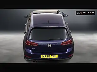 Used 2020 Volkswagen Golf Advance Atlantic Blue - Interior and Exterior details 16