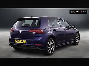 Used 2020 Volkswagen Golf Advance Atlantic Blue - Interior and Exterior details 4