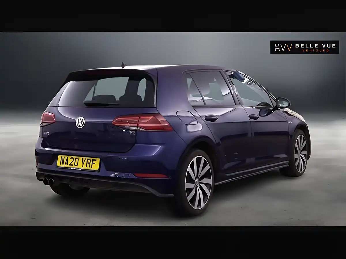 Used 2020 Volkswagen Golf Advance Atlantic Blue - Interior and Exterior details 4