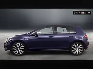 Used 2020 Volkswagen Golf Advance Atlantic Blue - Interior and Exterior details 7