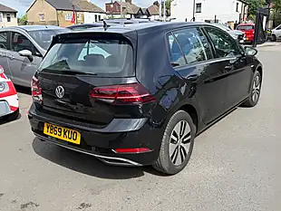 Used 2020 Volkswagen Golf E-Golf Black - Interior and Exterior details 7