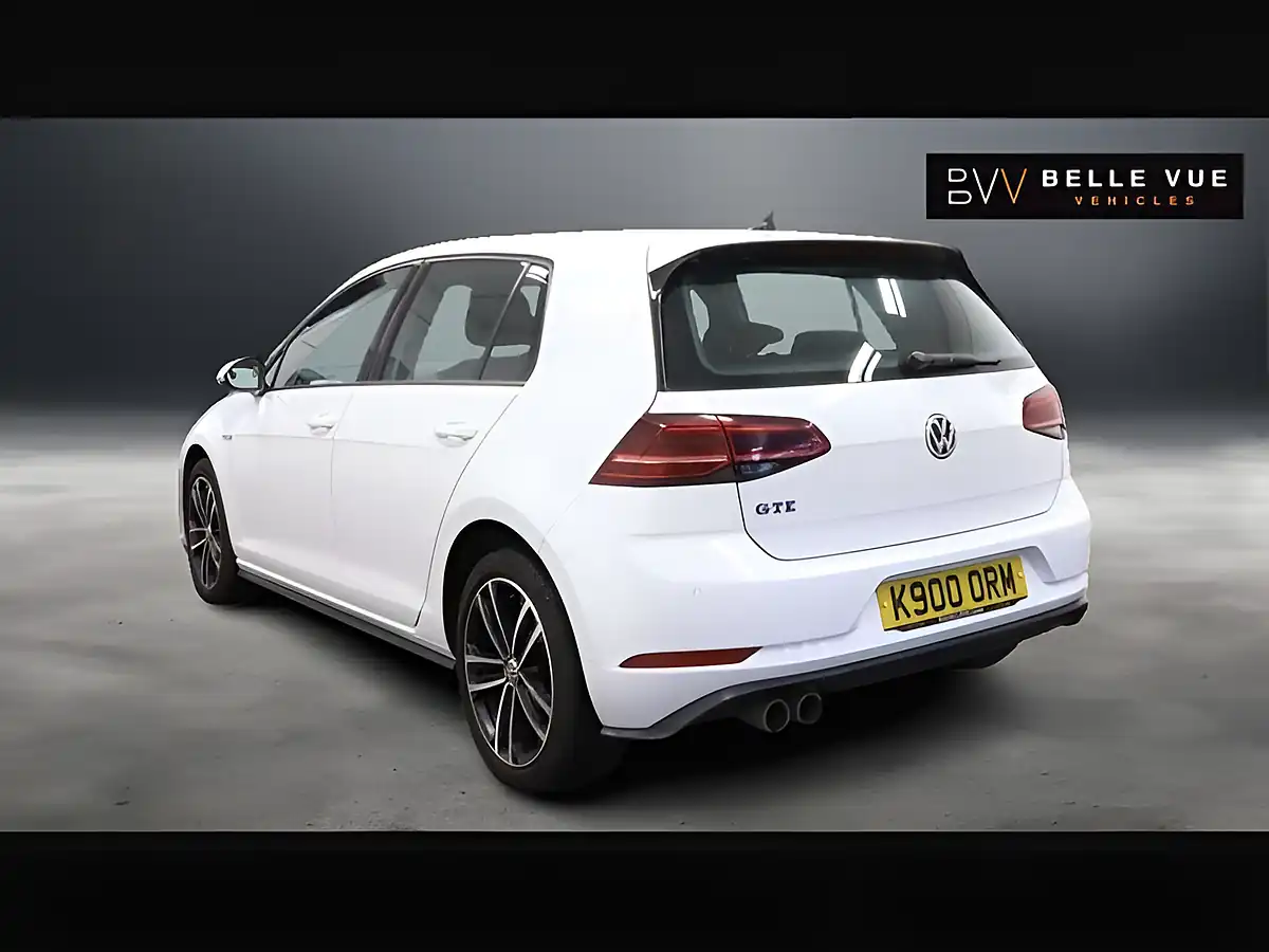 Used 2020 Volkswagen Golf Gte White - Interior and Exterior details 5