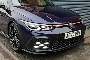 Used 2020 Volkswagen Golf GTI Blue - Interior and Exterior details 3