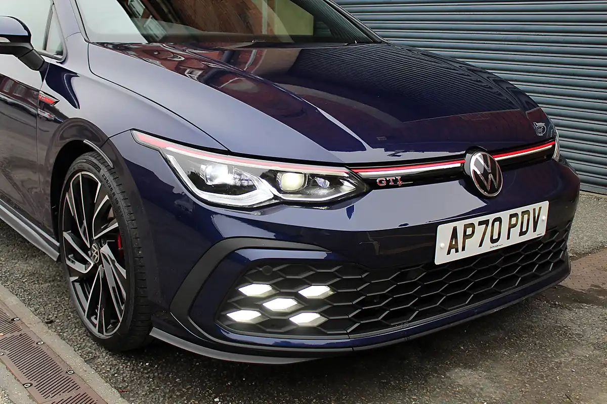 Used 2020 Volkswagen Golf GTI Blue - Interior and Exterior details 3