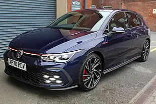 Used 2020 Volkswagen Golf GTI Blue - Interior and Exterior details 4