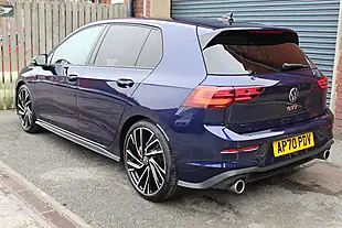 Used 2020 Volkswagen Golf GTI Blue - Interior and Exterior details 6
