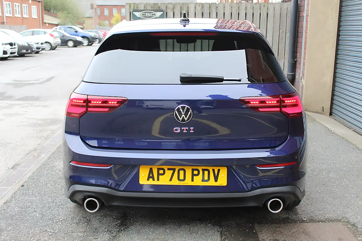 Used 2020 Volkswagen Golf GTI Blue - Interior and Exterior details 7