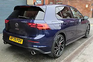 Used 2020 Volkswagen Golf GTI Blue - Interior and Exterior details 8