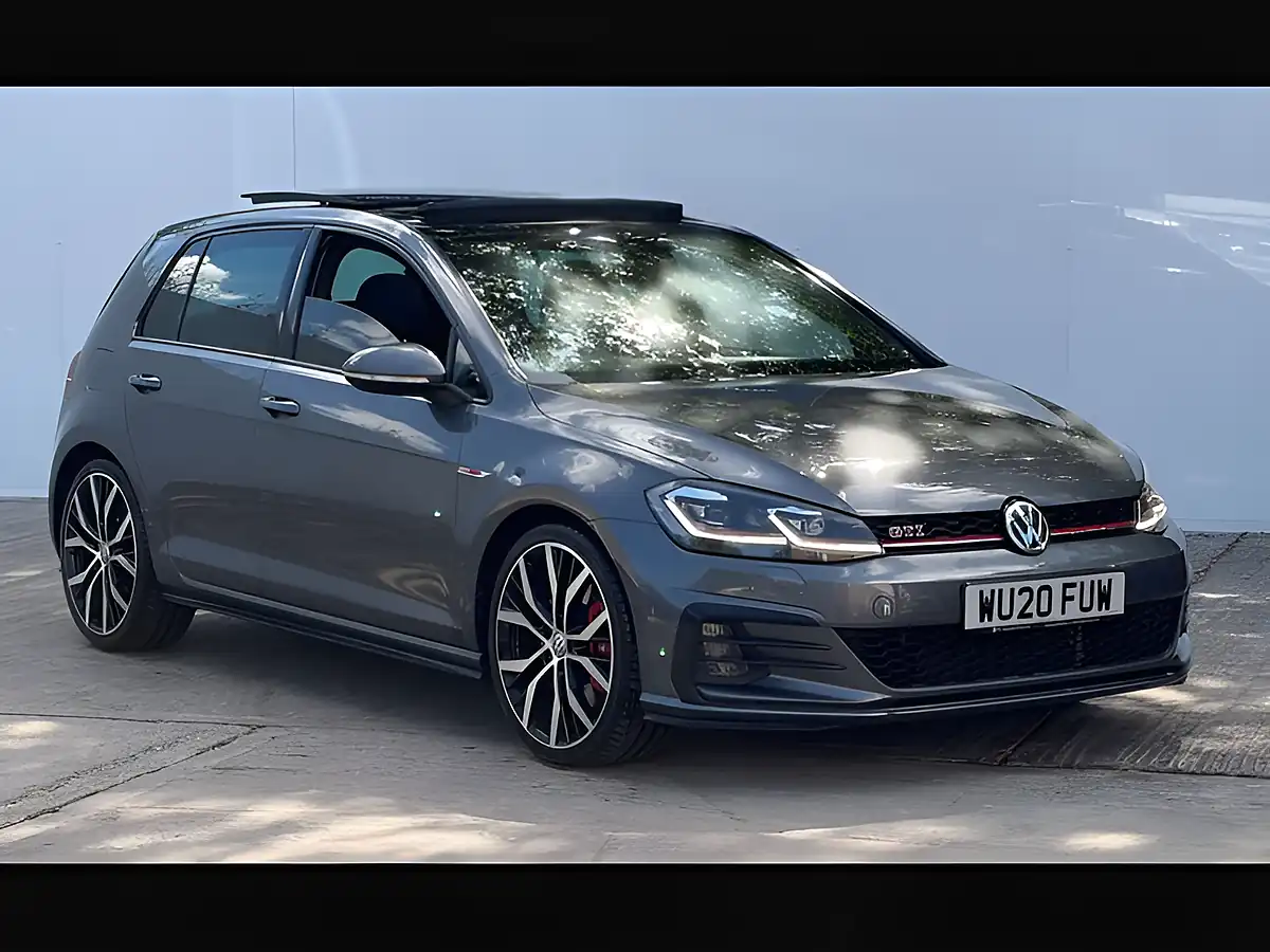 Used 2020 Volkswagen Golf GTI Performance Indium Grey - Front View