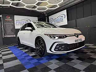 Used 2020 Volkswagen Golf GTI White - Interior and Exterior details 4