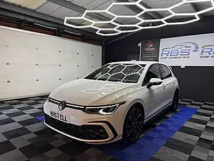 Used 2020 Volkswagen Golf GTI White - Interior and Exterior details 6