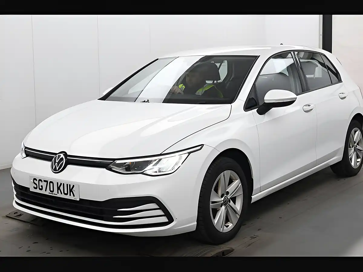 Used 2020 Volkswagen Golf Life White - Interior and Exterior details 2