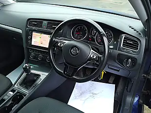 Used 2020 Volkswagen Golf Match Edition Blue - Interior and Exterior details 14