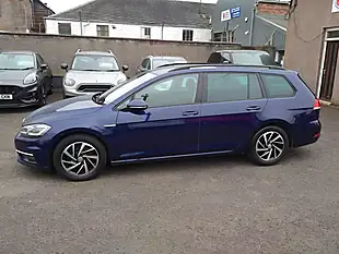 Used 2020 Volkswagen Golf Match Edition Blue - Interior and Exterior details 3