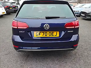 Used 2020 Volkswagen Golf Match Edition Blue - Interior and Exterior details 6