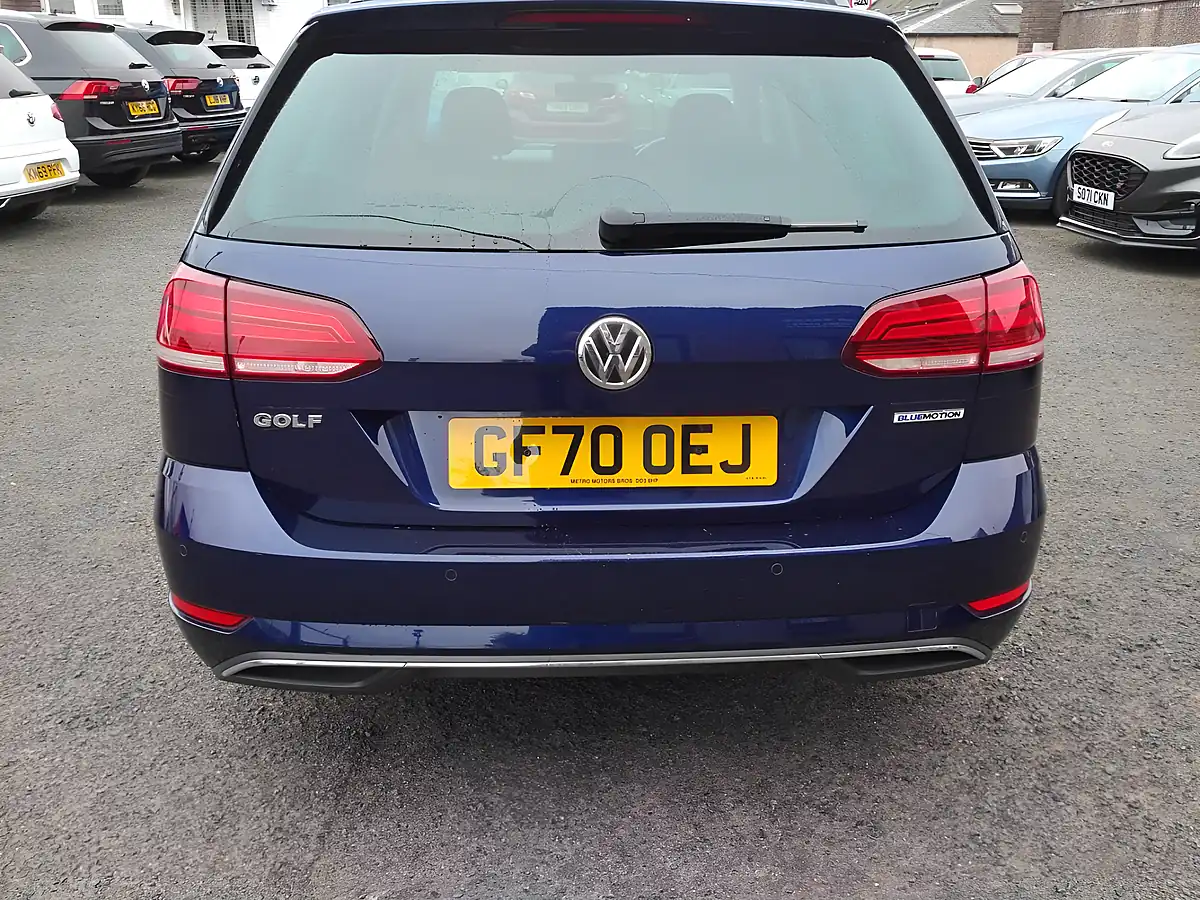 Used 2020 Volkswagen Golf Match Edition Blue - Interior and Exterior details 6