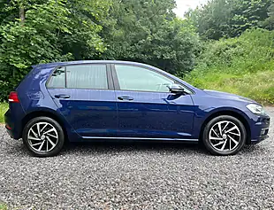 Used 2020 Volkswagen Golf Match Edition Blue - Interior and Exterior details 2
